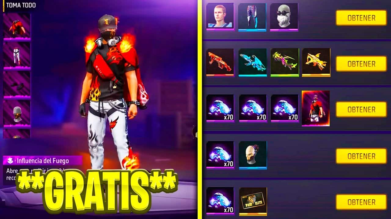 como obtener codigos para obtener ropa en free fire