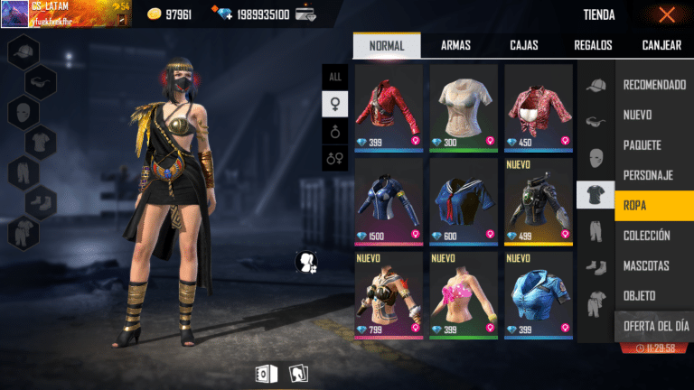 donde comprar ropa exclusiva de free fire encuentra las mejores tiendas